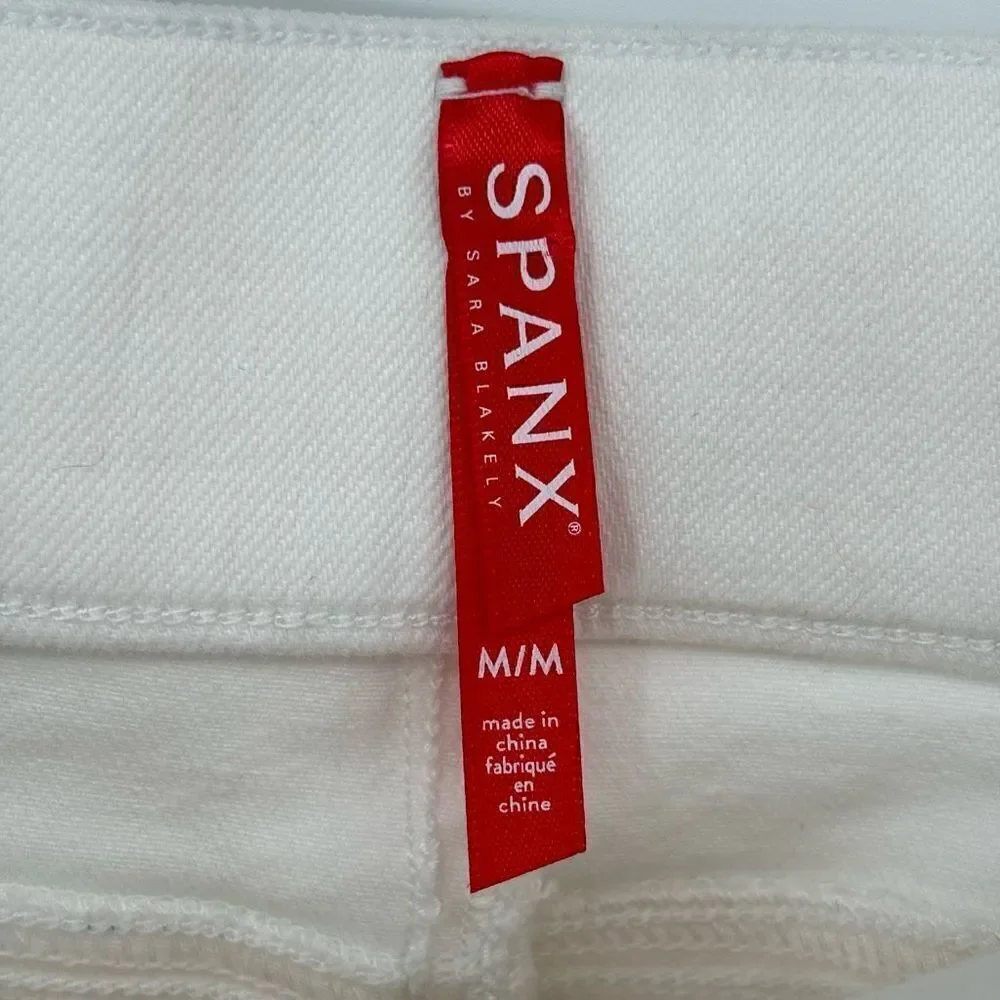 Spanx Distressed Jeans/Jeggings White Medium‎